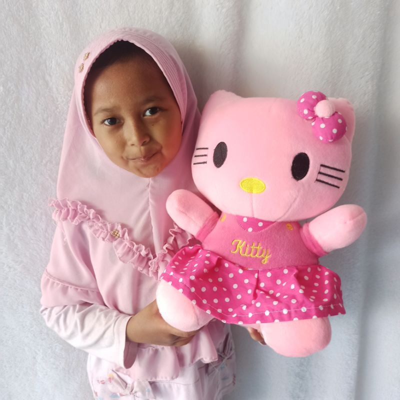 boneka hello Kitty Polkadot TANGGUNG