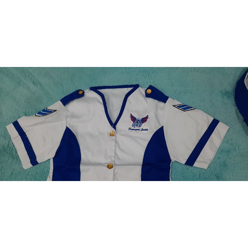 Baju Pramugari Junior - Biru