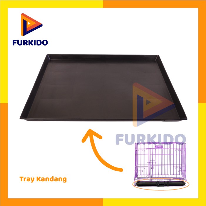 Tatakan Alas Kandang / Tray Kandang Lipat 46 cm x 74 cm x 3.5 cm