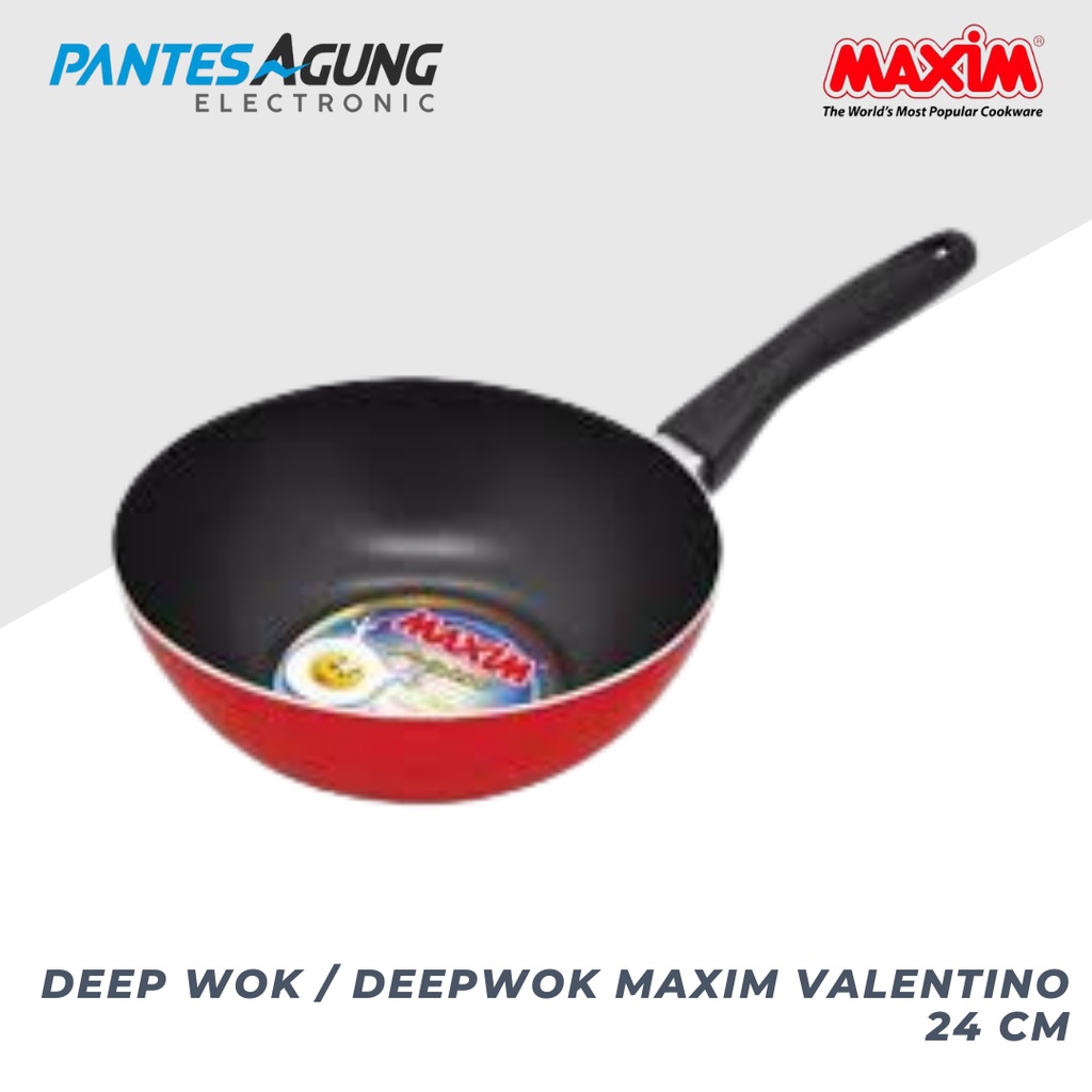 Deep wok / deepwok Maxim VALENTINO 24 cm