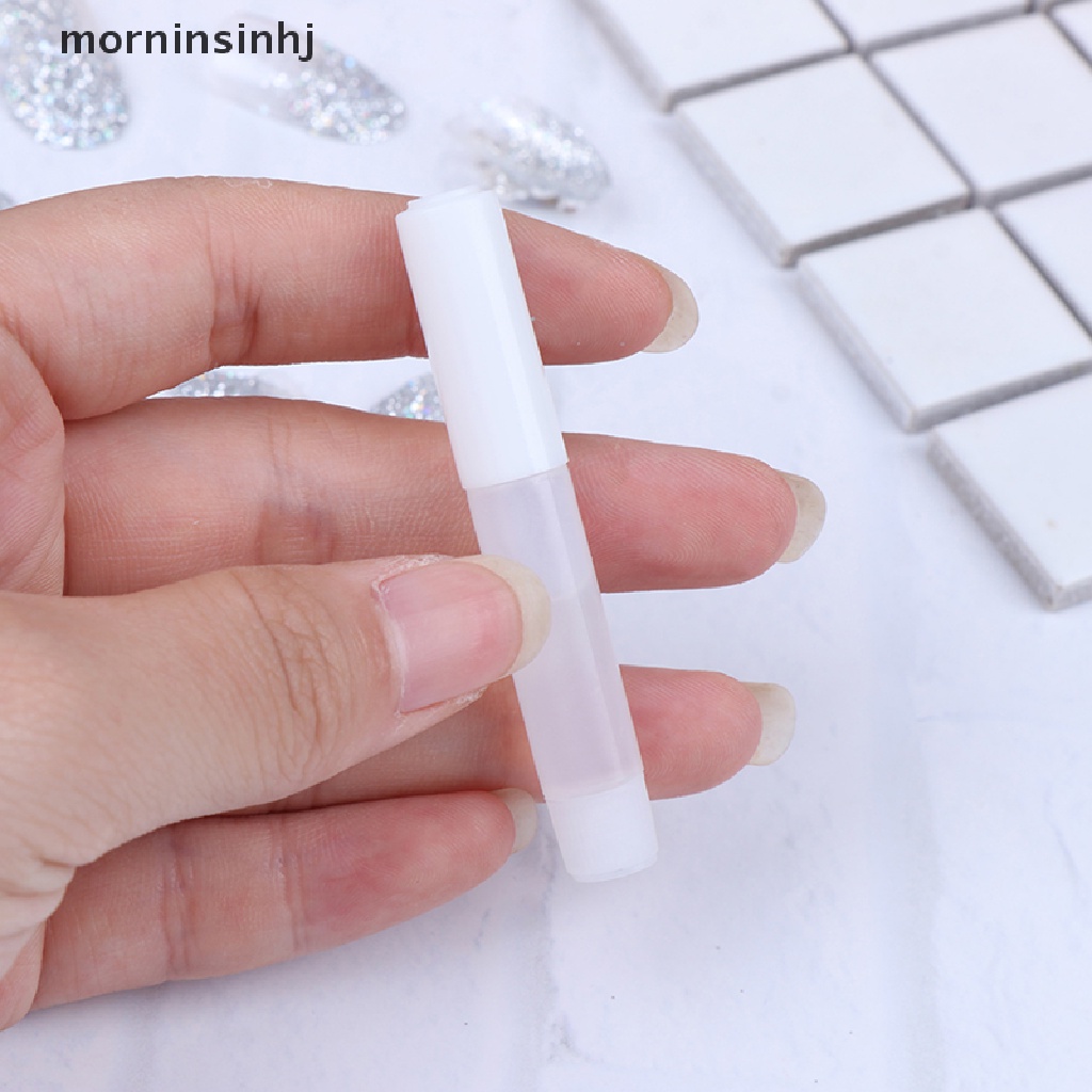 Mornin 24pcs Kuku Palsu Akrilik Full Cover Untuk Nail Art
