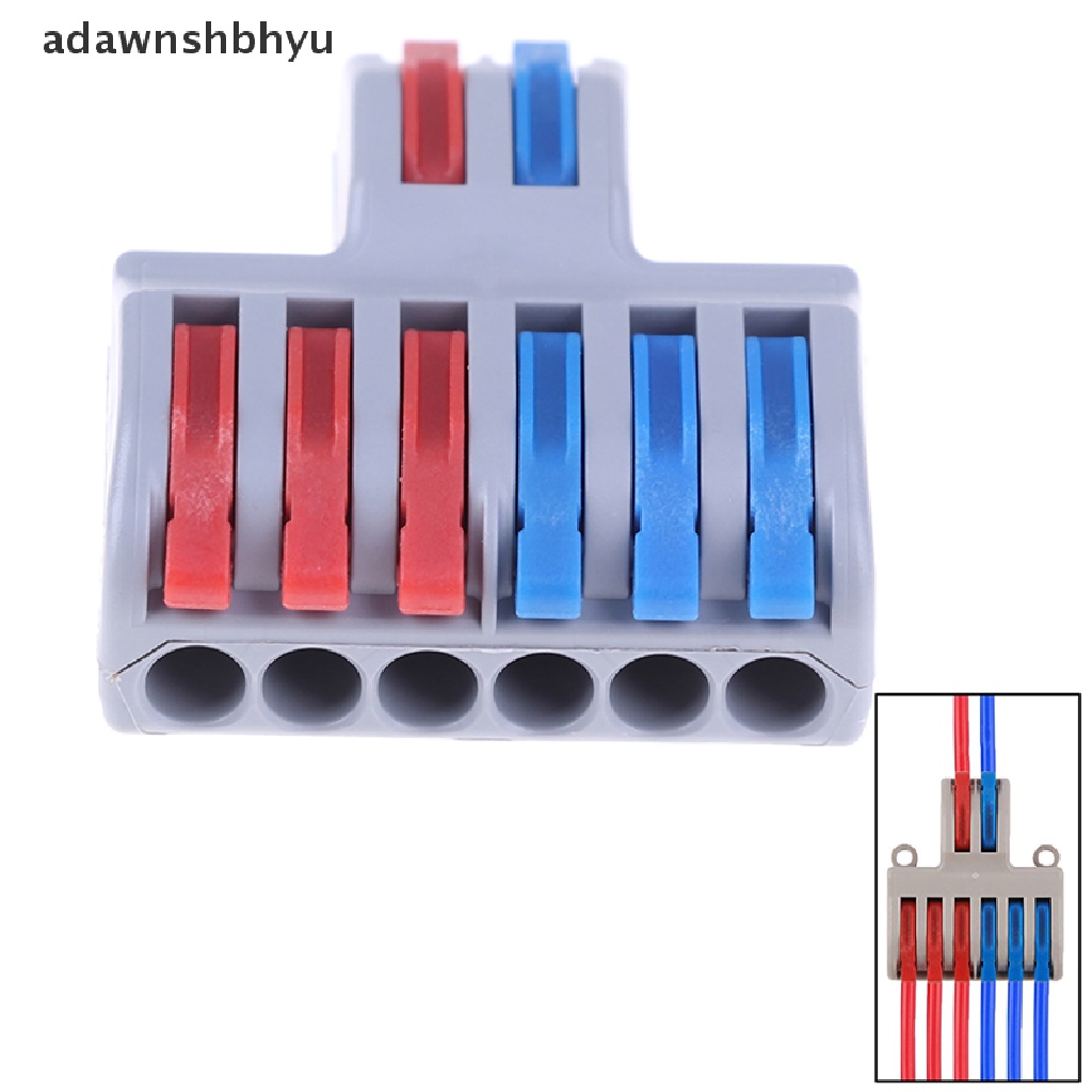 [adawnshbhyu] Fast wire connector Penyambung Kabel Penyambung terminal block pct-222 spl-62