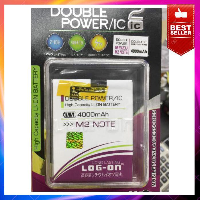 Acc Hp Baterai Tanam Meizu M2 Note 4000Mah Double Power Log On
