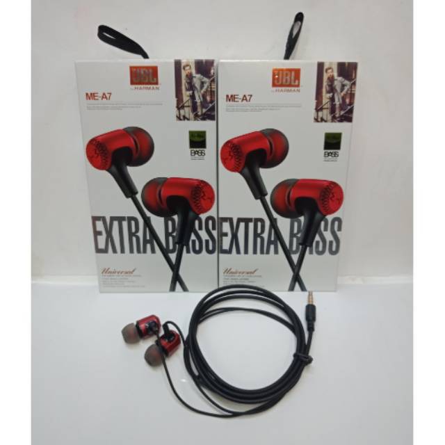 Headset J ME-A7 / Handsfree Earphone J ME-A7 Extra Bass [import]