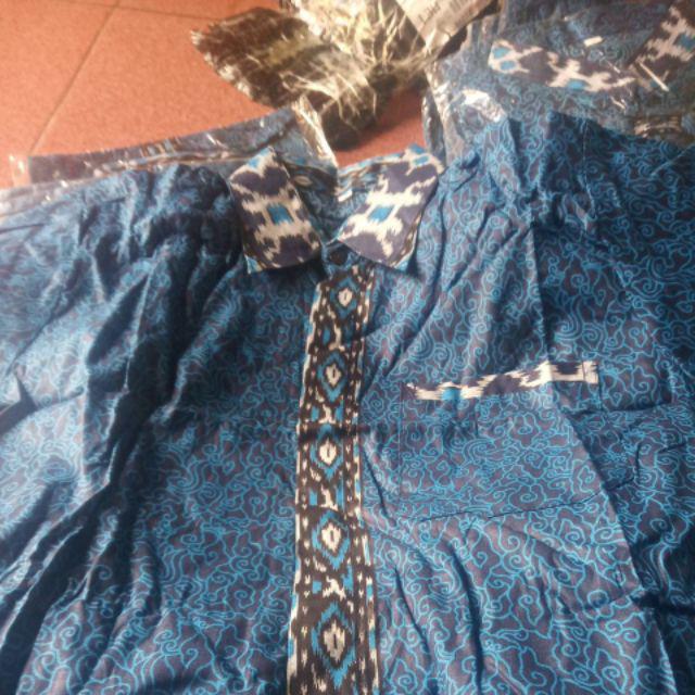 Maura Couple - Sania Ruffle Batik Couple Ori Ndoro Jowi Dnt Mega Mendung Garansi Termurah Shopee