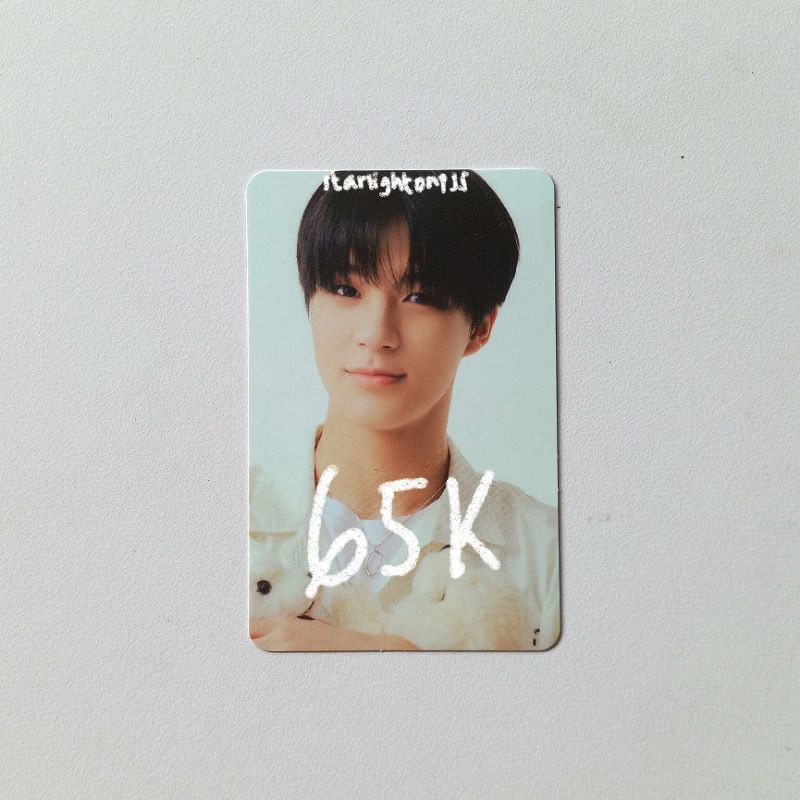 [booked] photocard benefit bene smstore season greeting sg22 jeno nct dream / jeno boneka