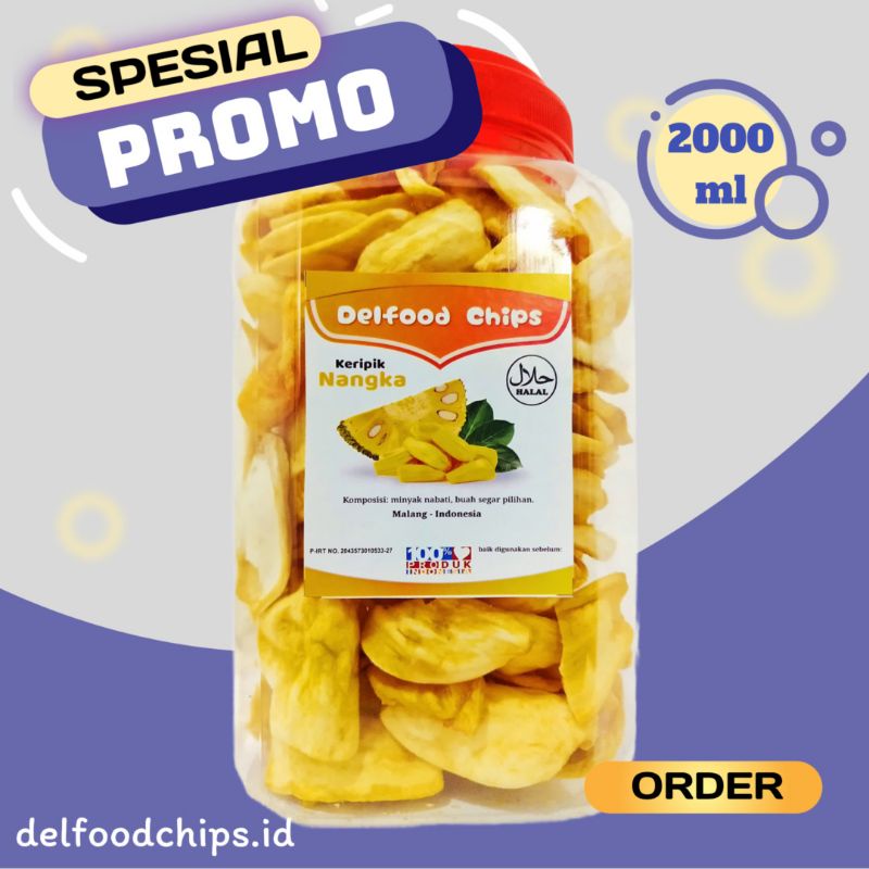 

Keripik Nangka Premium 2000 ml