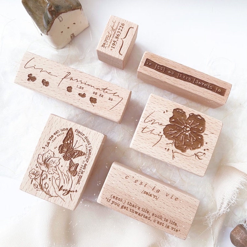 

Sissi “Love” Rubber Stamps