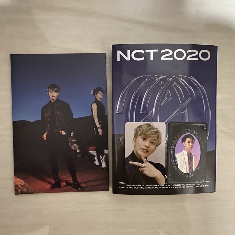 NCT 2020 Resonance ALBUM Mark Ten Photocard PC Yearbook Card