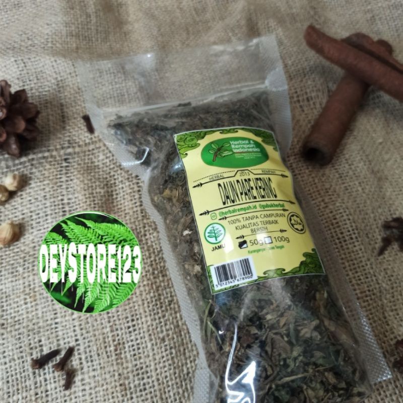 

Daun Pare Hutan kering 300 Gram