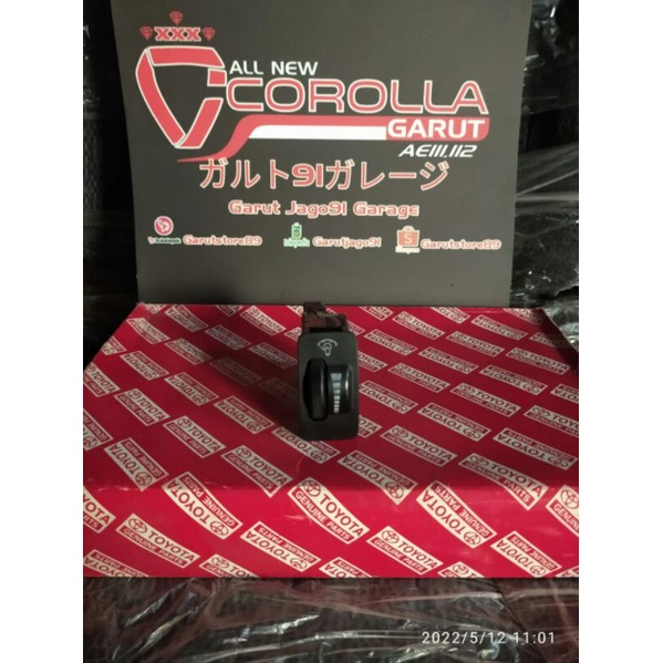 pengatur lampu speedometer great corolla