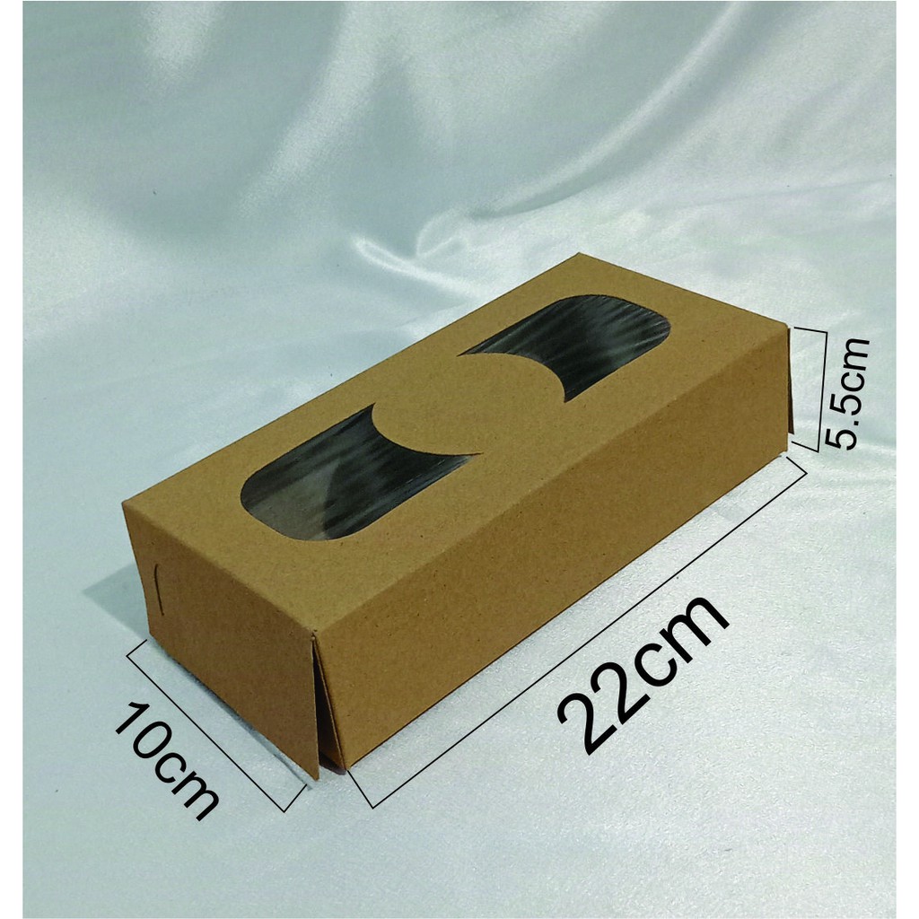 

25pcs Box Bolu Gulung 22x10x5,5cm/ Box craft