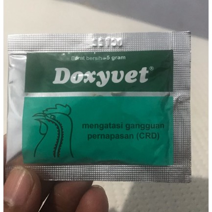 Medion / Doxyvet 5 Gr Medion /  OBAT Pilek & Ngorok Snot Ayam