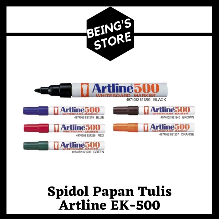 

SPIDOL PAPAN TULIS WHITEBOARD MARKER ARTLINE EK-500