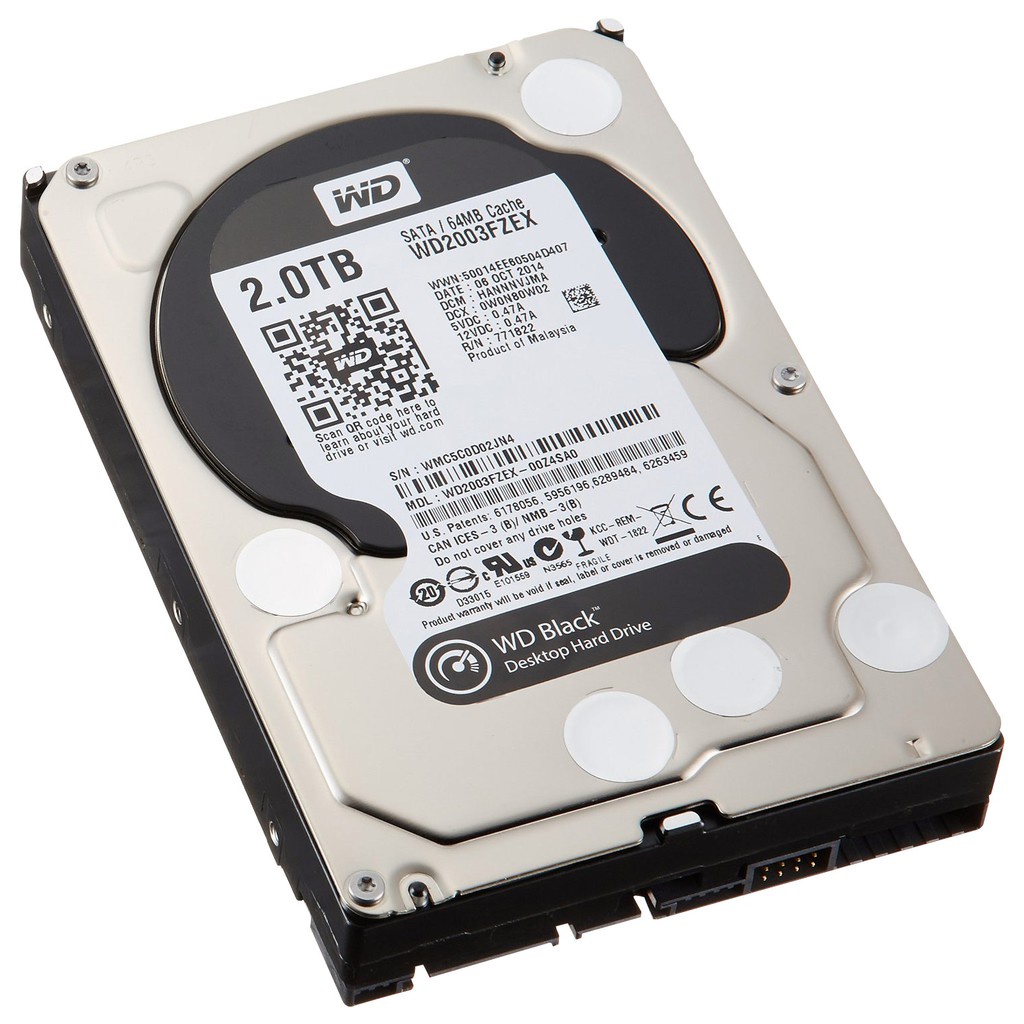 Harddisk WD WD2003FZEX 2TB BLACK EDITION SATA 3 NEW Hardisk HDD 2 TB