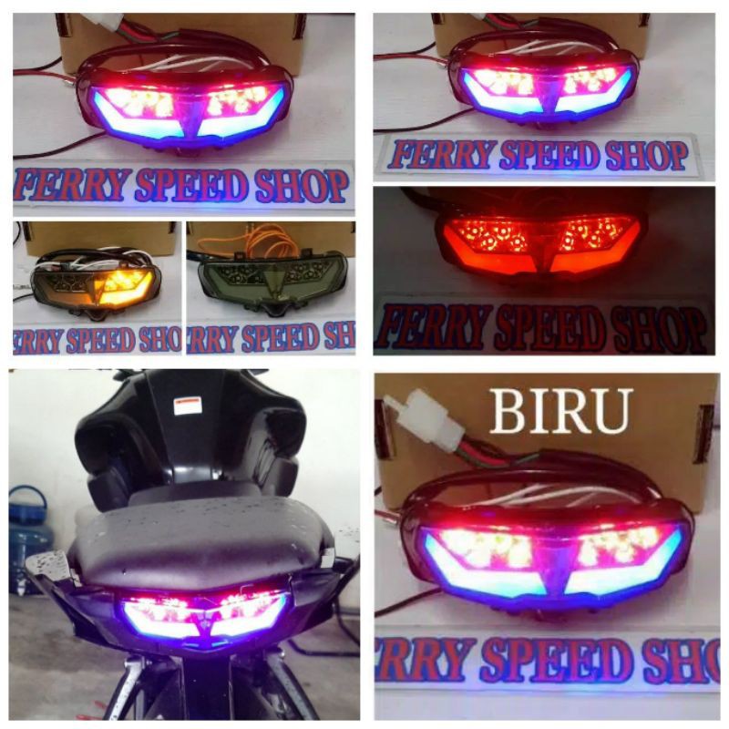 STOPLAMP STOP LAMP LED MT15 / LAMPU STOP LED MT15 / LAMPU STOP BELAKANG LED 3 IN 1 MT15 MT-15