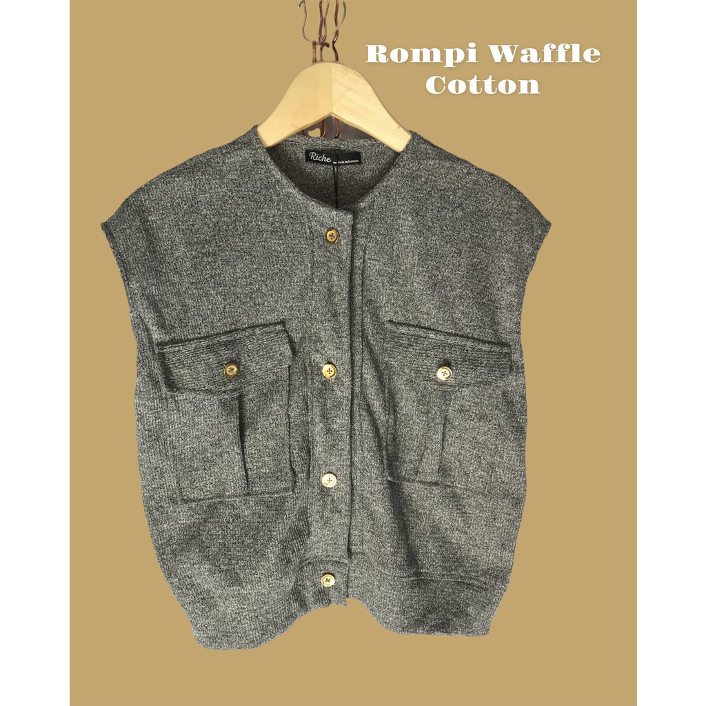 ROMPI WAFLE KNIT BY RICHE (BISA COD)