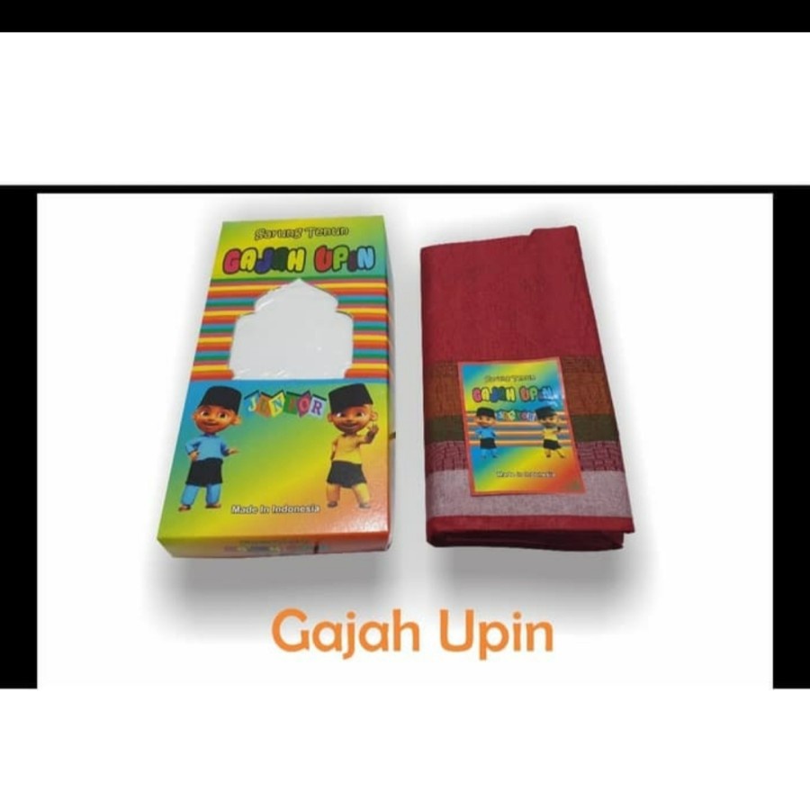 sarung anak anak gajah upin