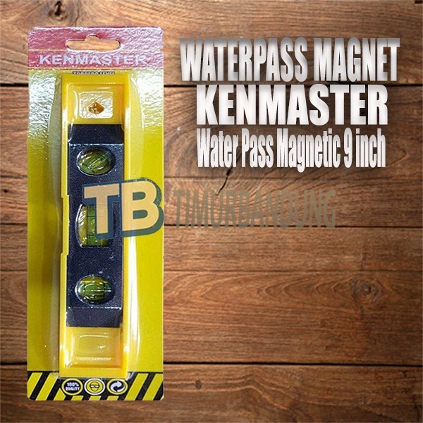 

Waterpass Magnet 9 inch KENMASTER Water Pass Magnetic
