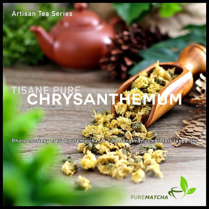 

Artisan Tea Cafe - Pure Chrysanthemum Flower Bunga Kering Sample 10Gr