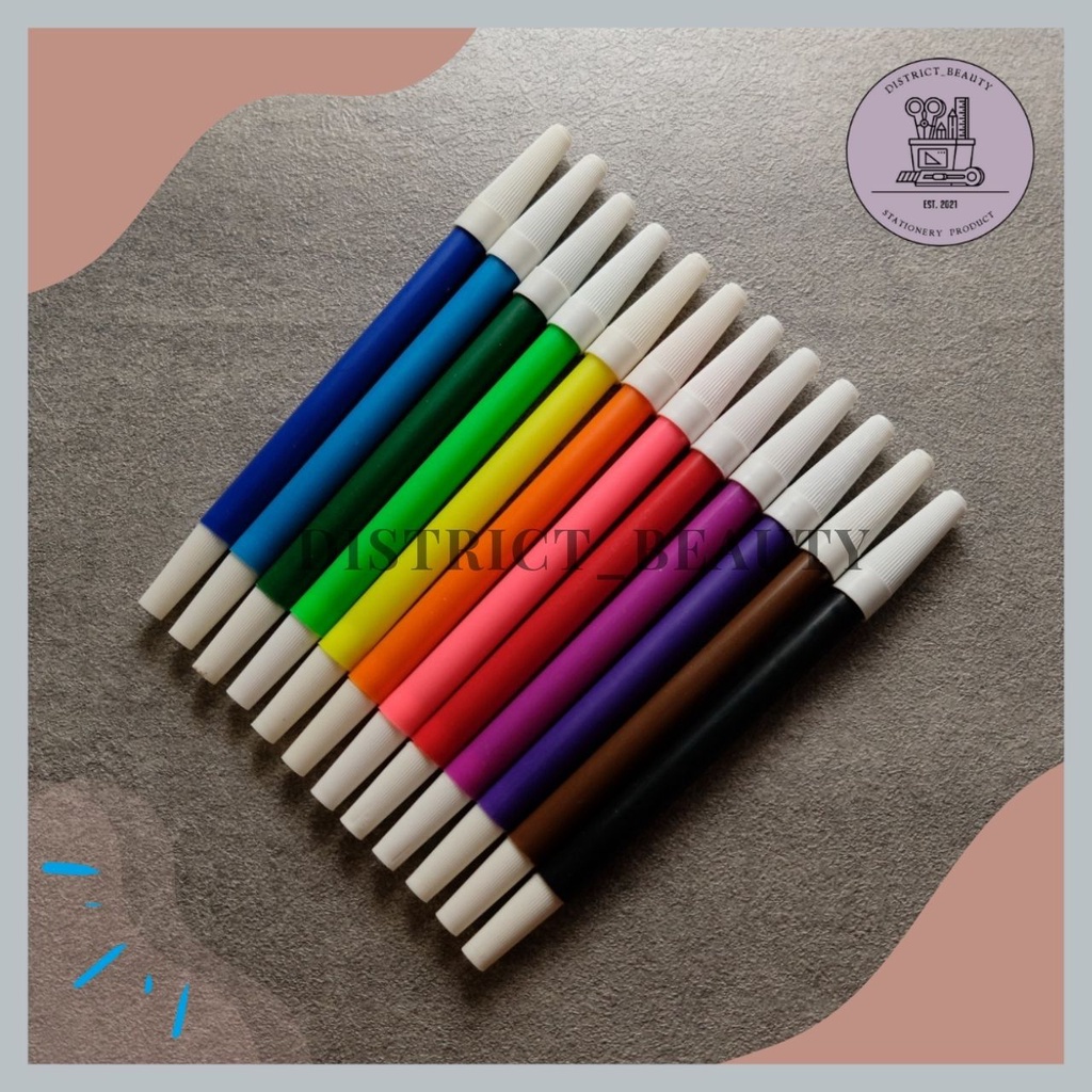 

12 pcs SPIDOL SATU SET SPIDOL WARNA WARNI SPIDOL TIPIS