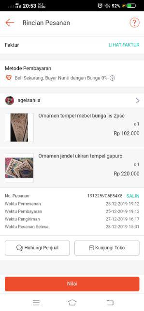 Ornamen Jendel Gebyok Ukiran Tempel Gapuro