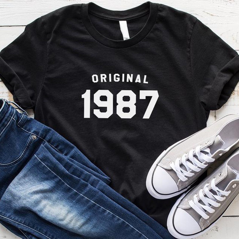 MYSTIQUE.ID-BAJU KAOS ORIGINAL 1987 T-SHIRT LUCU DAN AESTHETIC