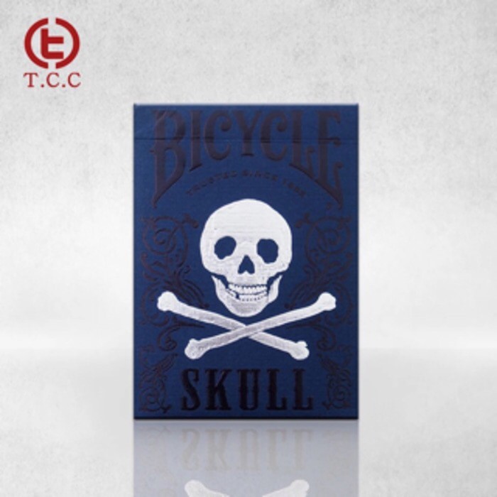 Kartu Bicycle Card Skull Remi Limited 100% Original Import Berkualitas