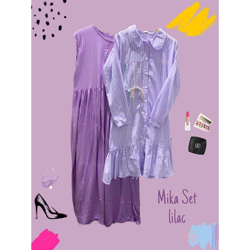 

mika set lilac
