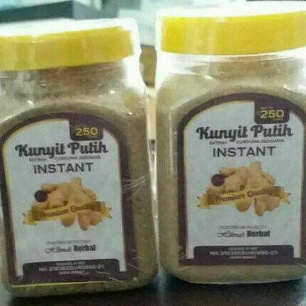 

KUNYIT PUTIH / KUNIR PUTIH SERBUK INSTANT 250 GRAM