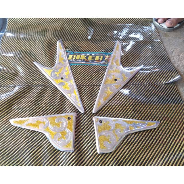 Pemanis rangka ukir vixion old.new.variasi rangka vixion