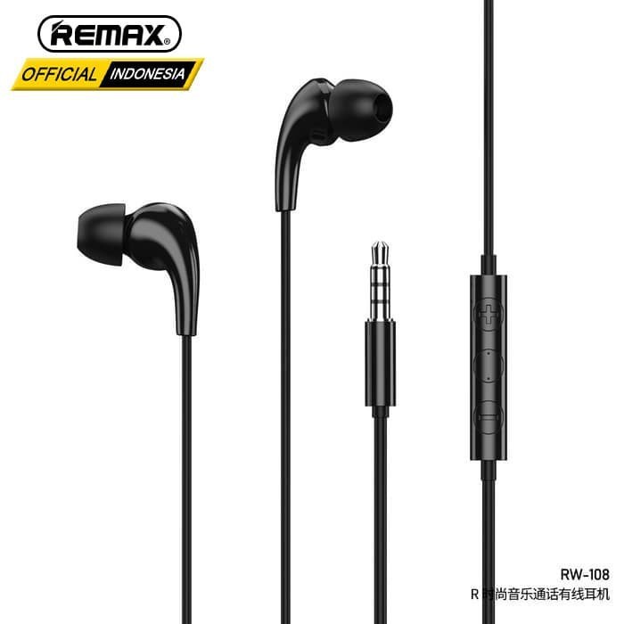 Remax Music Call Wired Earphone RW-108