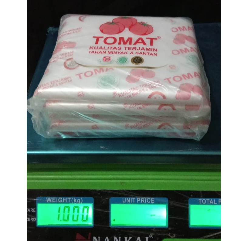 KUALITAS TERBAIK!!! ( PE - TOMAT 14 x 27 ) PLASTIK SERBAGUNA PE TOMAT Ukuran 14 x 27