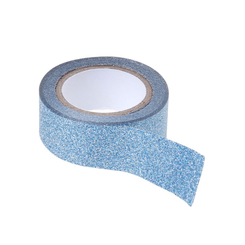 Sun Tape Glitter Prismatik Ungu Anti Air Untuk Dekorasi Senam Ritmik