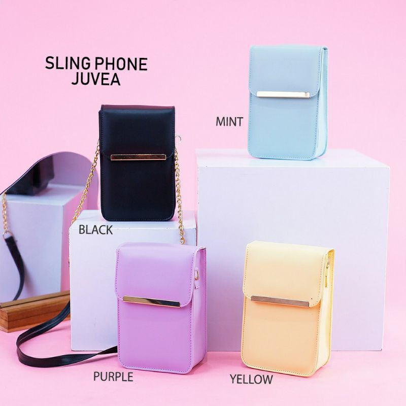 Tas Sling Phone Juvea/Tas Selempang Hp/Tas Selempang wanita Terbaru