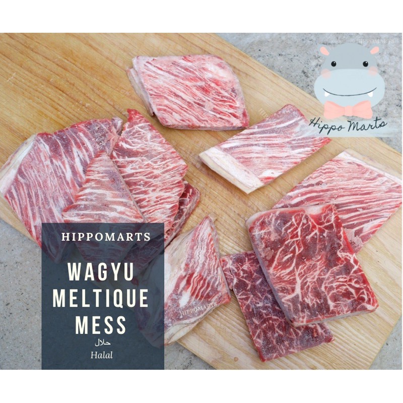 Wagyu Meltique Mess ( Korean BBQ beef , Beef Cutlet )