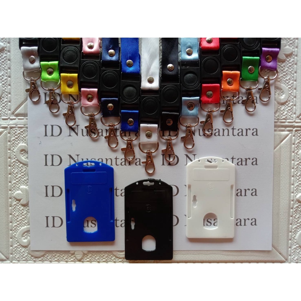 

Paket Tali 2cm Stofer + Casing ID Card Plastik EvBes