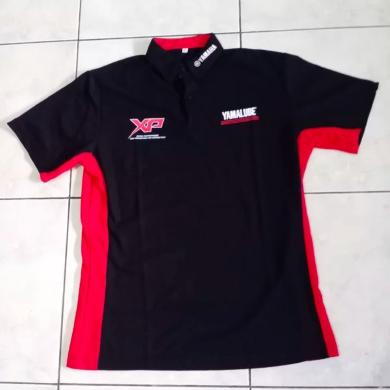 Polo Shirt Baju Mekanik Size XXL Yamaha Yamalube XP