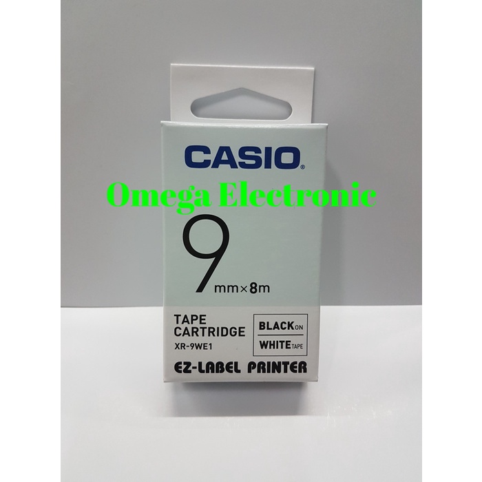 

Segera Miliki Ez Label Printer Xr-9We1 9Mm Black On White Tape Label Casio Gilaa!!!