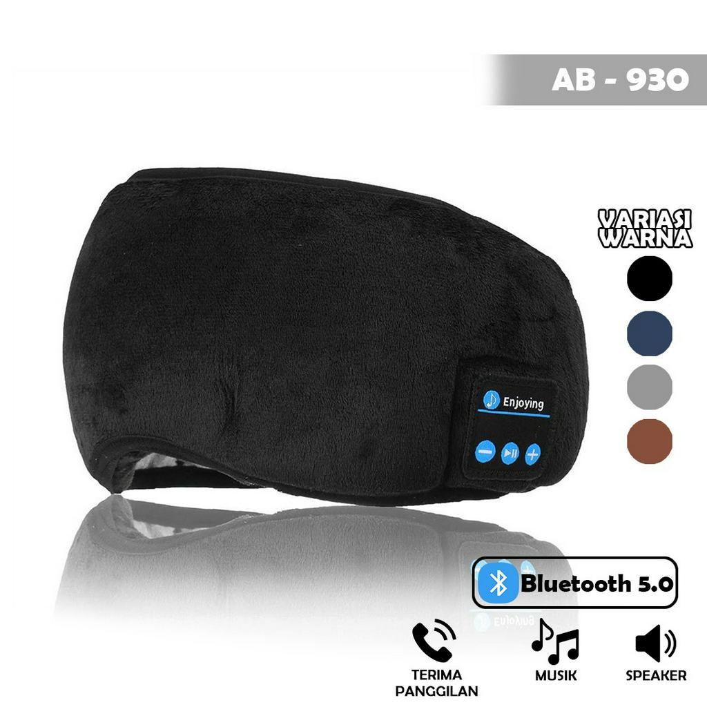 Penutup Mata Sleep Mask Bluetooth Tidur - YOSINOGAWA