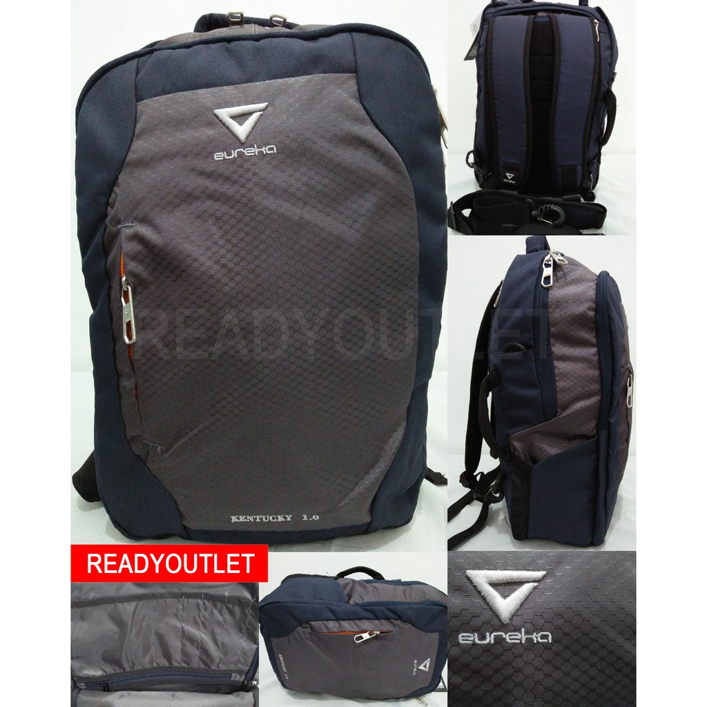Tas Ransel Laptop 3in1 Merk Eureka 62687 - Kentucky 1.0