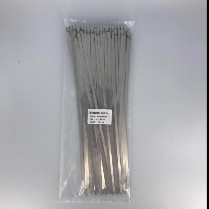 

READY 4.6* 300 Stainless Steel Kabel Ties/Cable Tie/Kabel Tie/Dasi kabel SALE