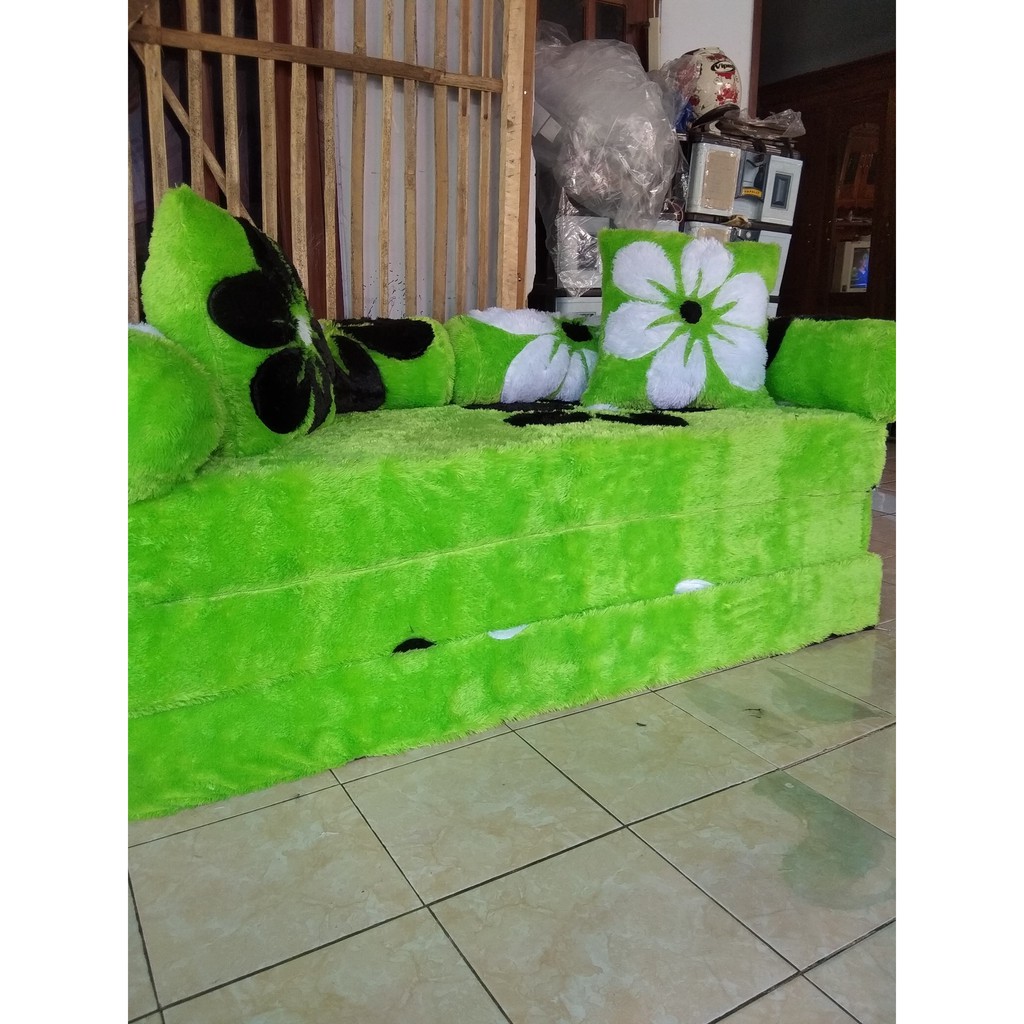 Sofa Bed rasfur Karakter Bunga