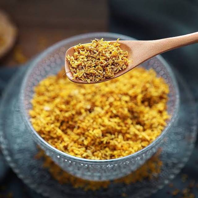 

TEH BUNGA- OSMANTHUS Tea ( PREMIUM warna lebih terang)