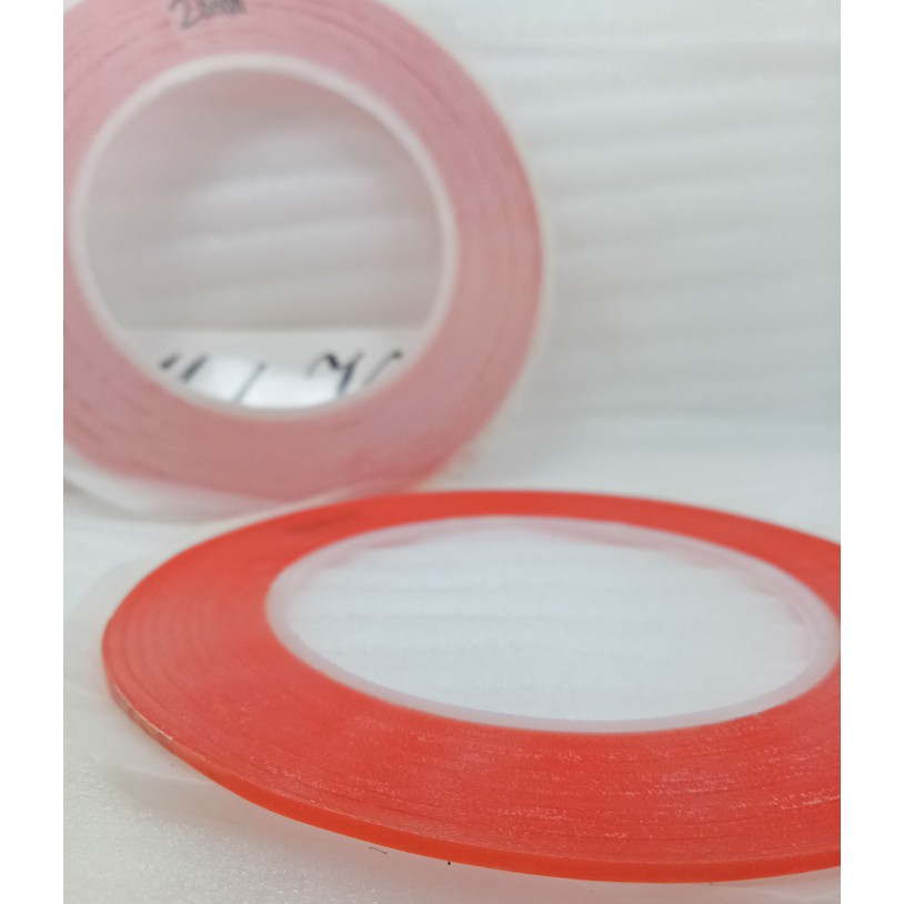 

Double Tape Merah 2mm Double Tape Busa 0.2mm Lem Lcd Touchscreen