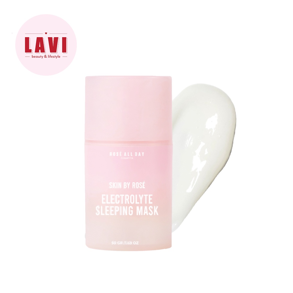 Rose All Day Electrolyte Sleeping Mask