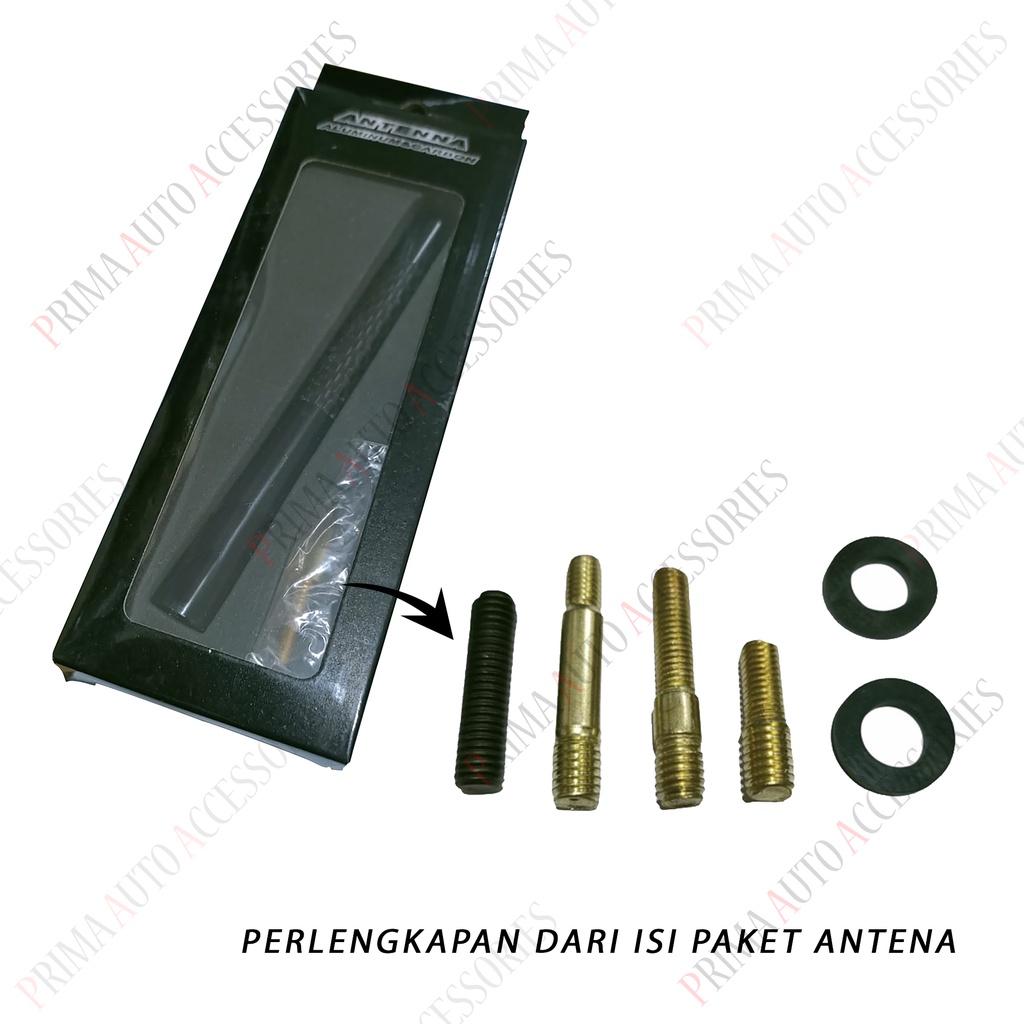 Antena Aluminium dan Carbon