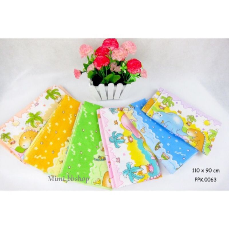 6PCS bedong bayi / popok bayi / kain lampin bayi motif ukuran 110×90cm , 120×90cm