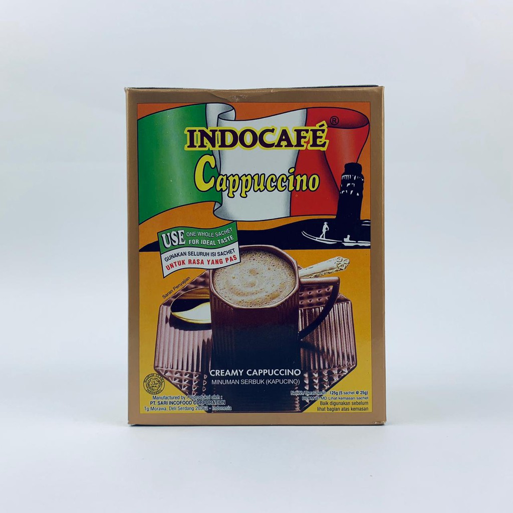 Indocafe cappuccino / creamy cappuccino / 125g