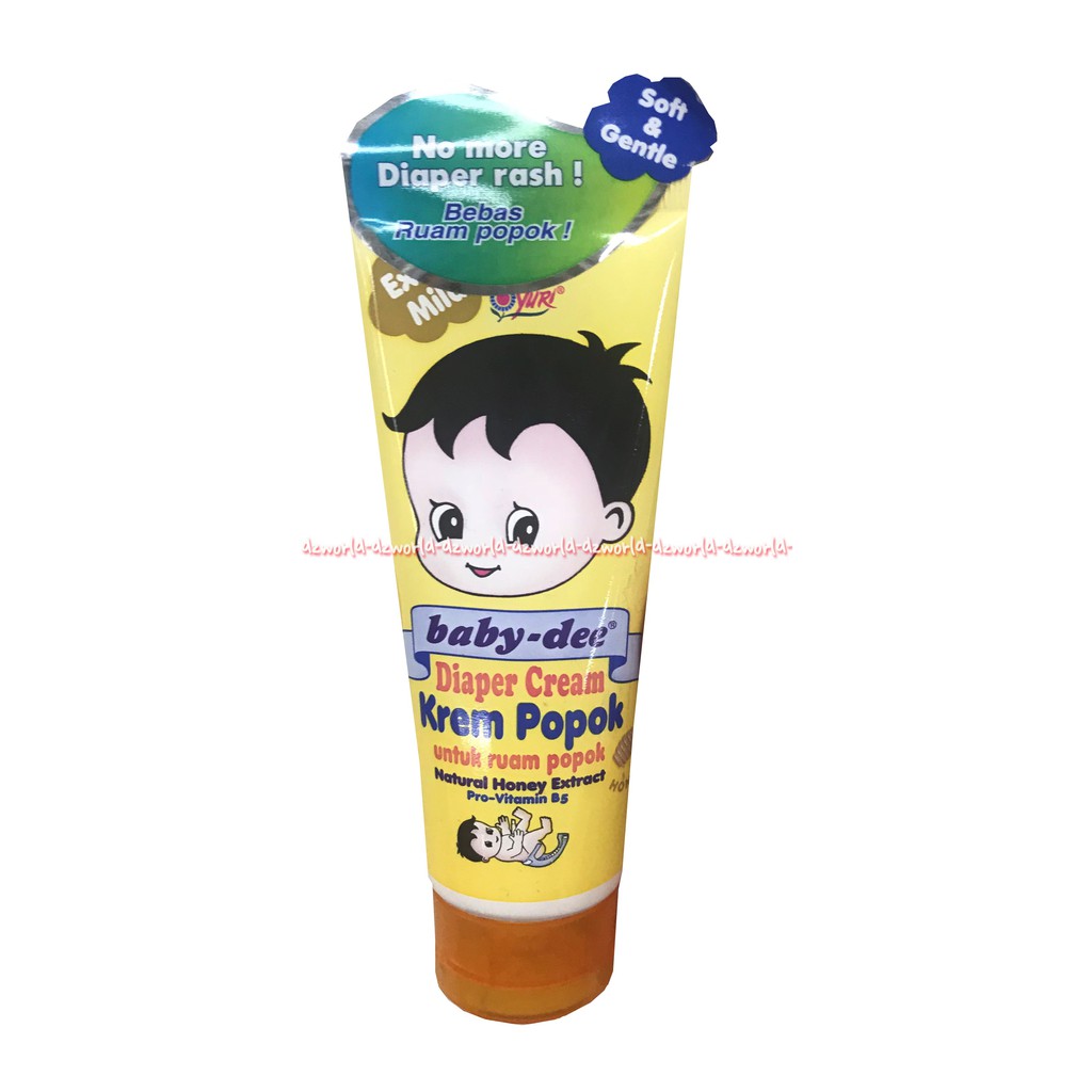 Baby Dee Dee Diaper Cream Krim Popok Natural Honey 100gr Diperkaya Dengan Vitamin B5
